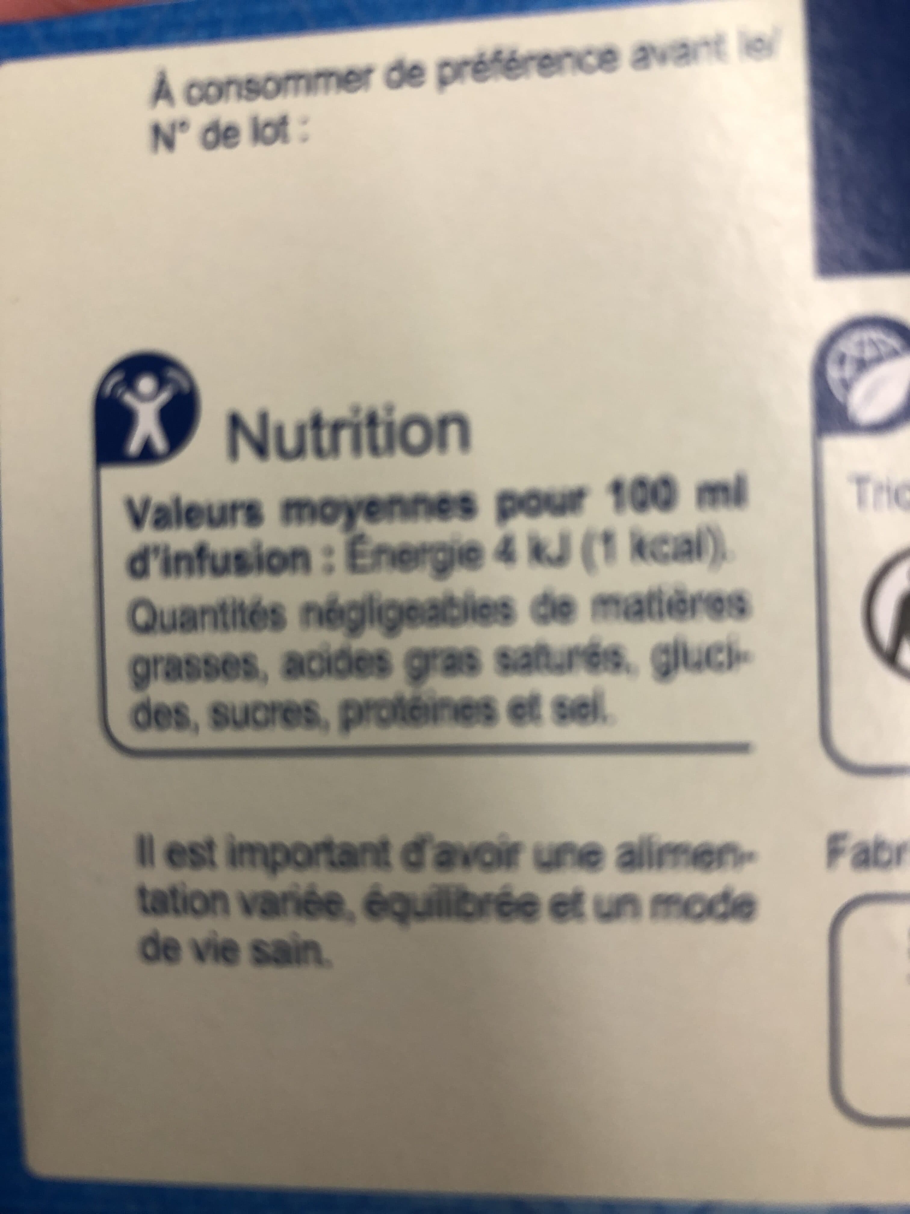 Carrefour Infusion Bonne Nuit packshot