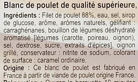 CMI (Carrefour Marchandises Internationales) Filet de Poulet Fumé packshot