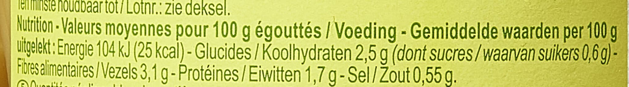 Carrefour Haricots Beurre Extra-Fins packshot