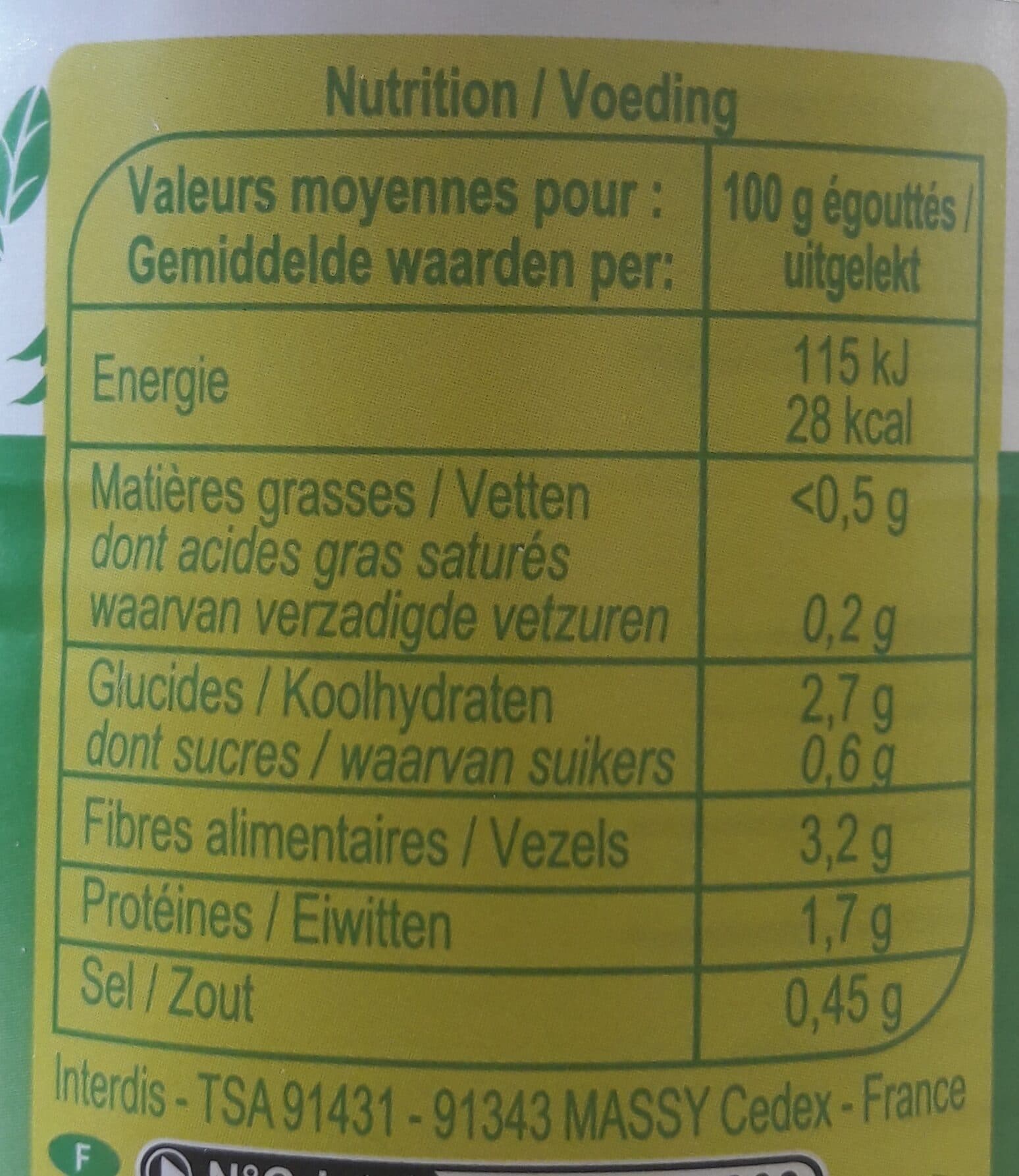 CMI (Carrefour Marchandises Internationales) Haricots verts extra-fins packshot