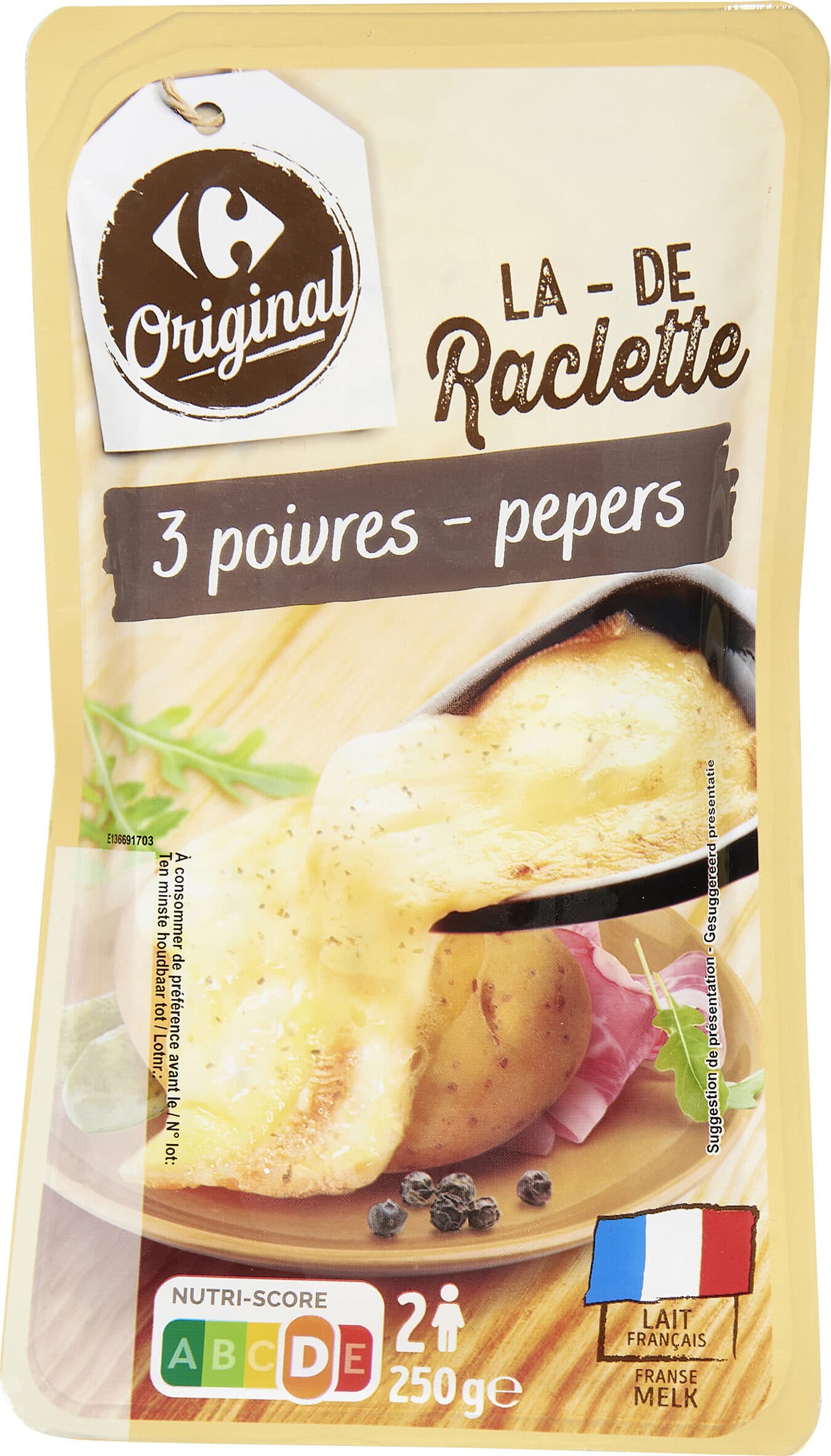 Carrefour La Raclette packshot