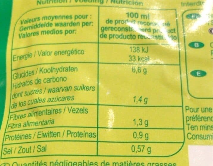 Carrefour Soupe 9 légumes packshot