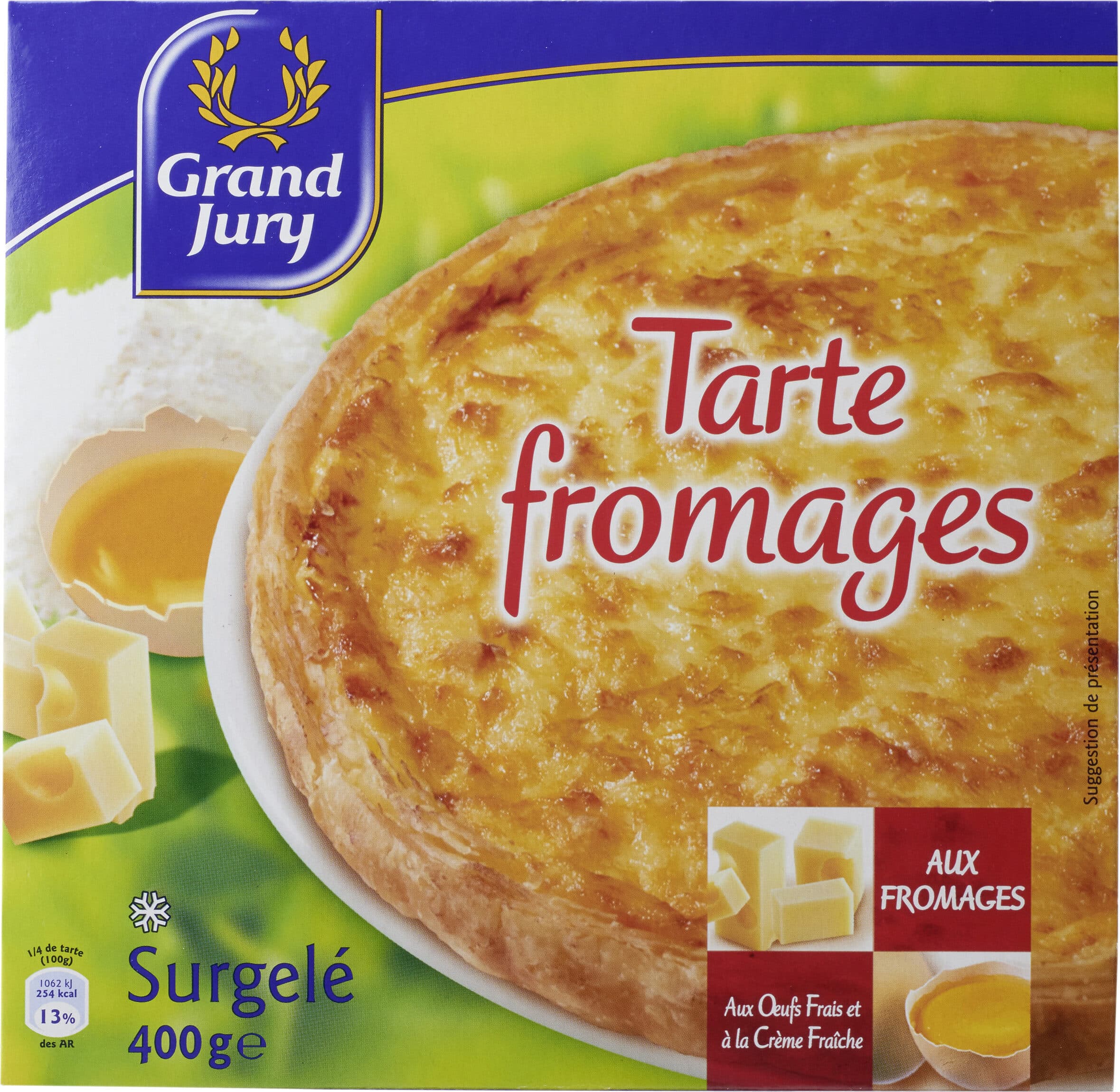 Grand Jury Tarte fromages packshot