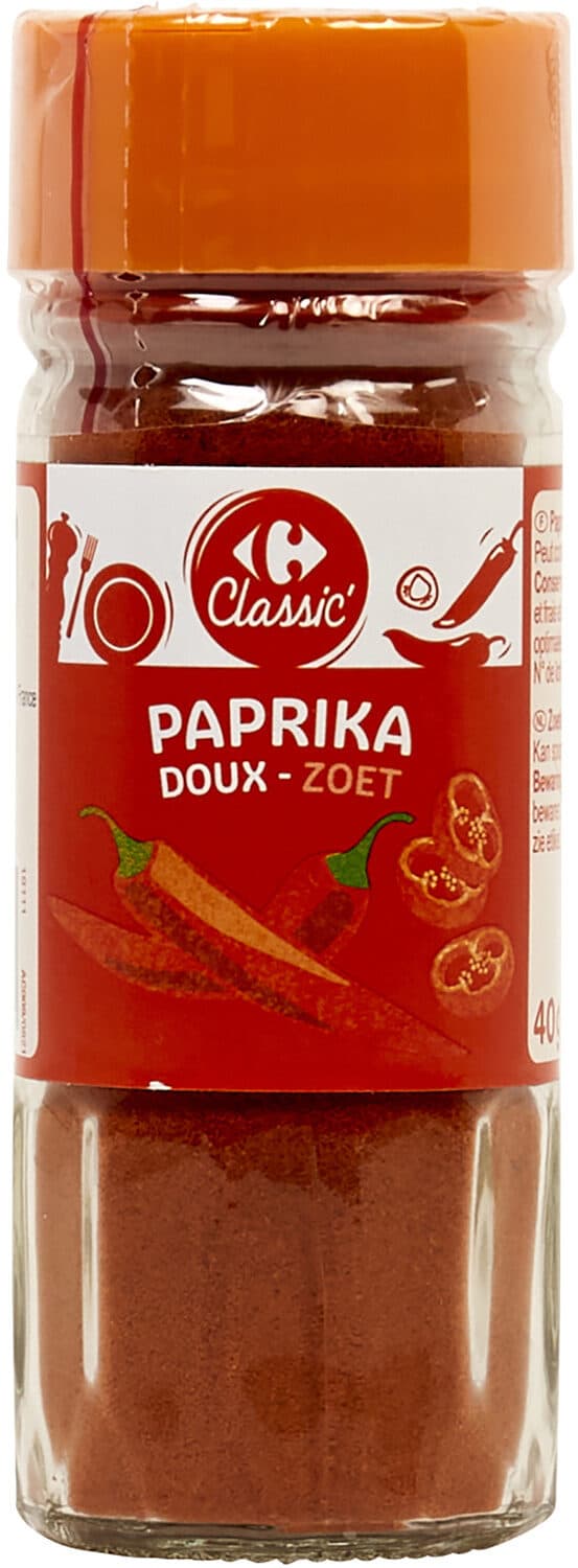 Carrefour Paprika doux packshot