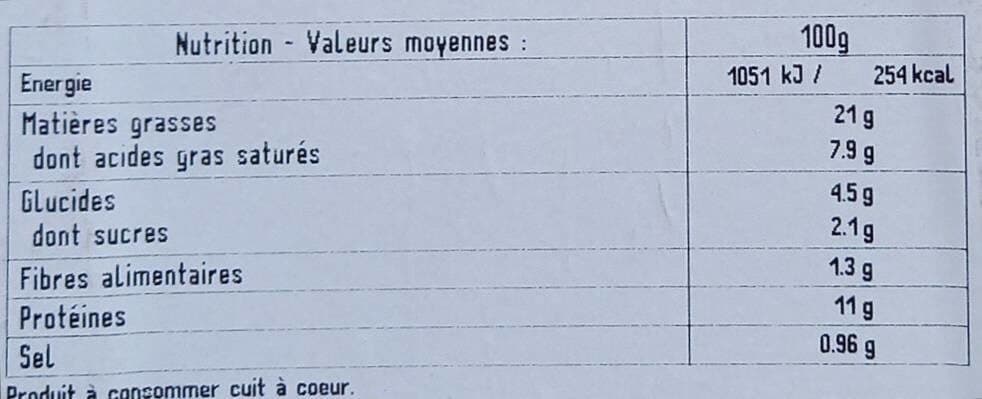 Carrefour Boudin Noir à l'Ancienne ANTILLAIS packshot