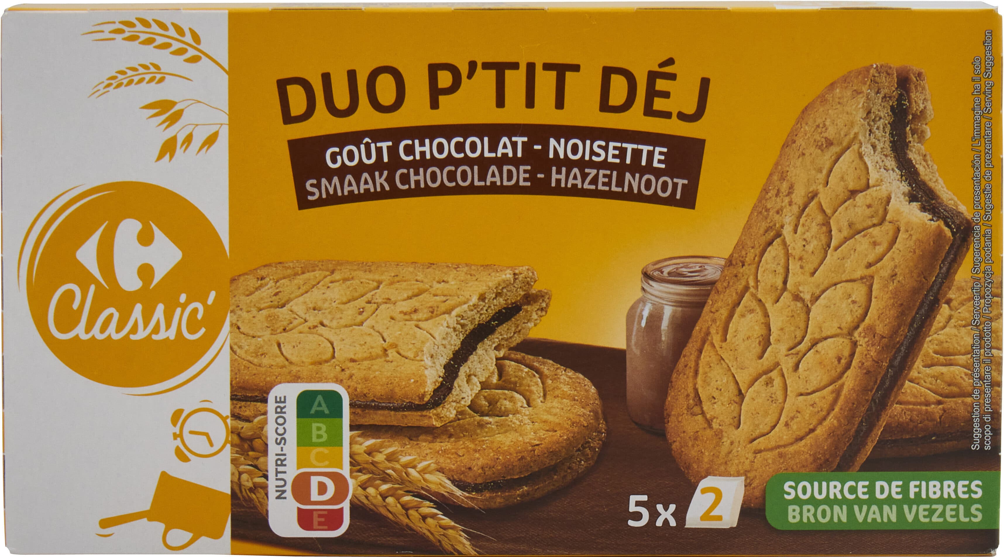 Carrefour DUO P'TIT DÉJ packshot