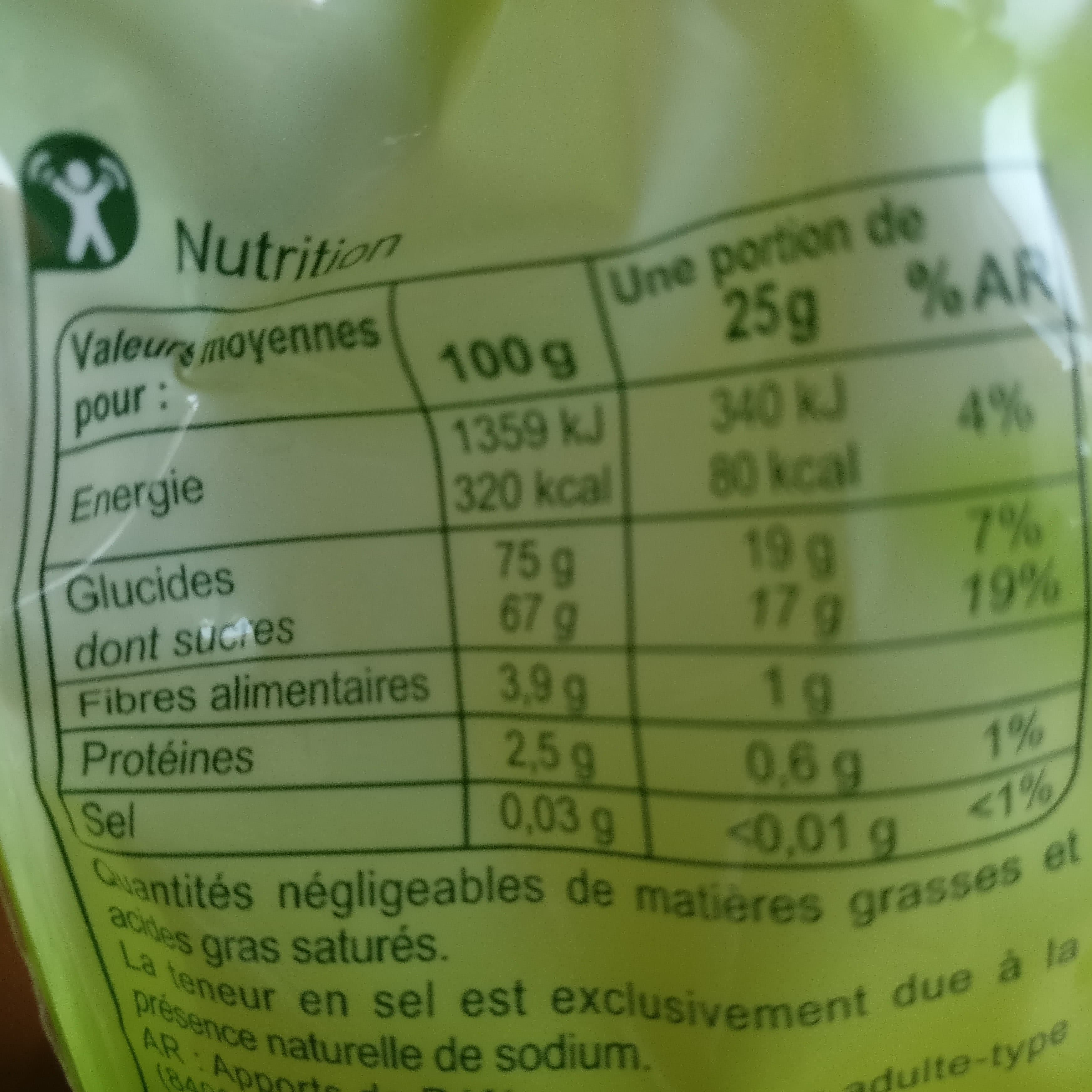 Carrefour Raisins golden packshot