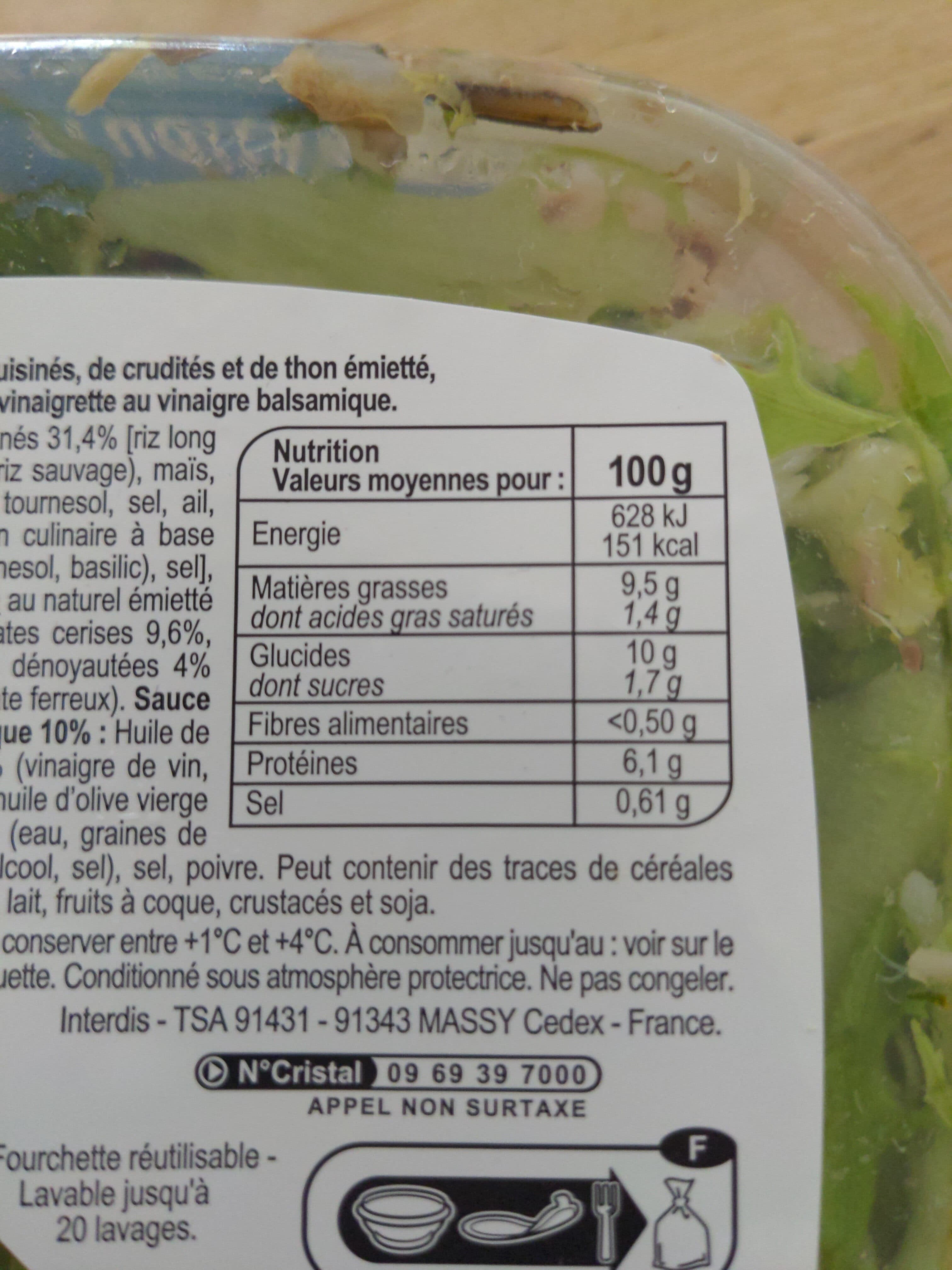 CMI (Carrefour Marchandises Internationales) Salad' Océane packshot