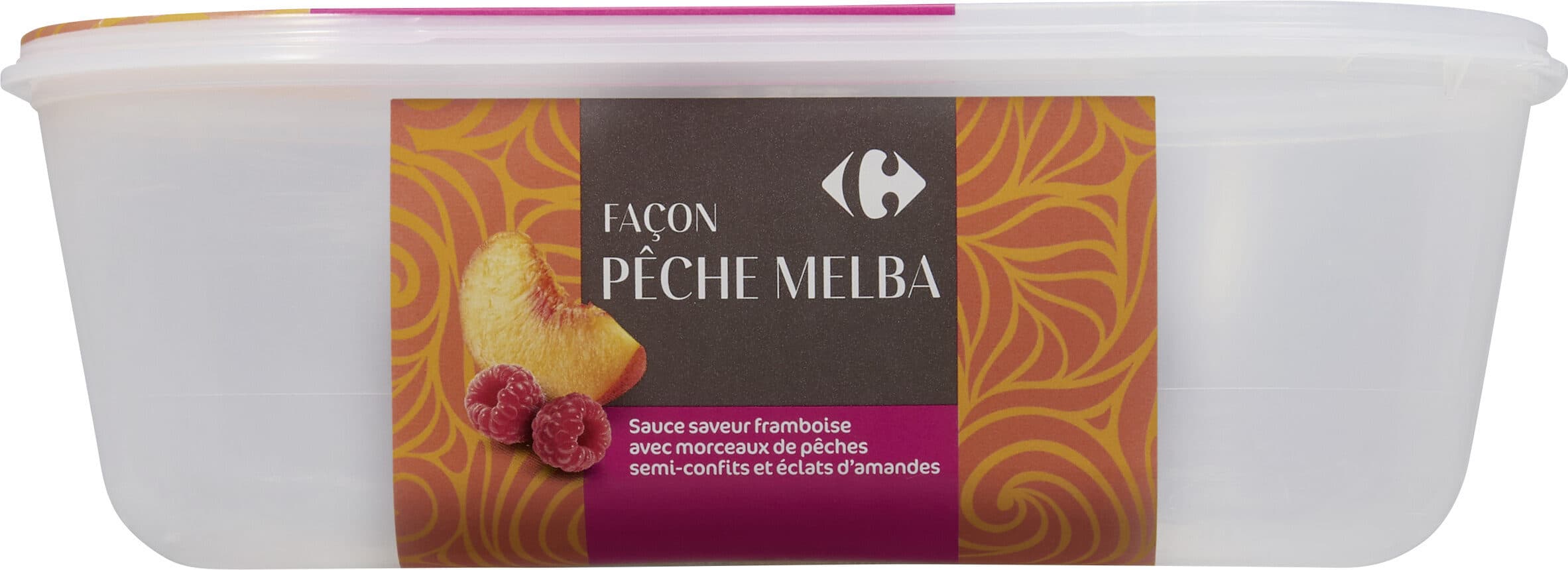 Carrefour Façon Pêche melba packshot