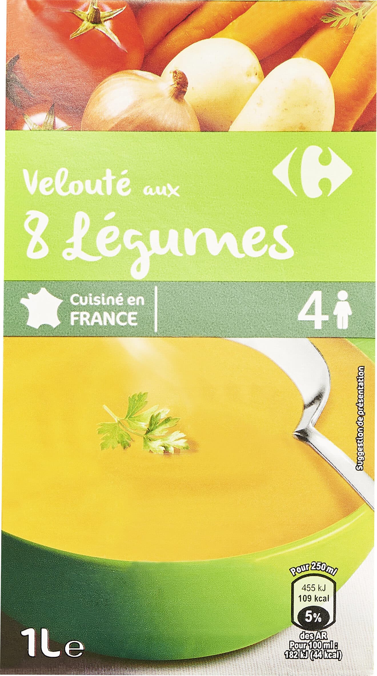 Carrefour Veloute 8 legumes packshot