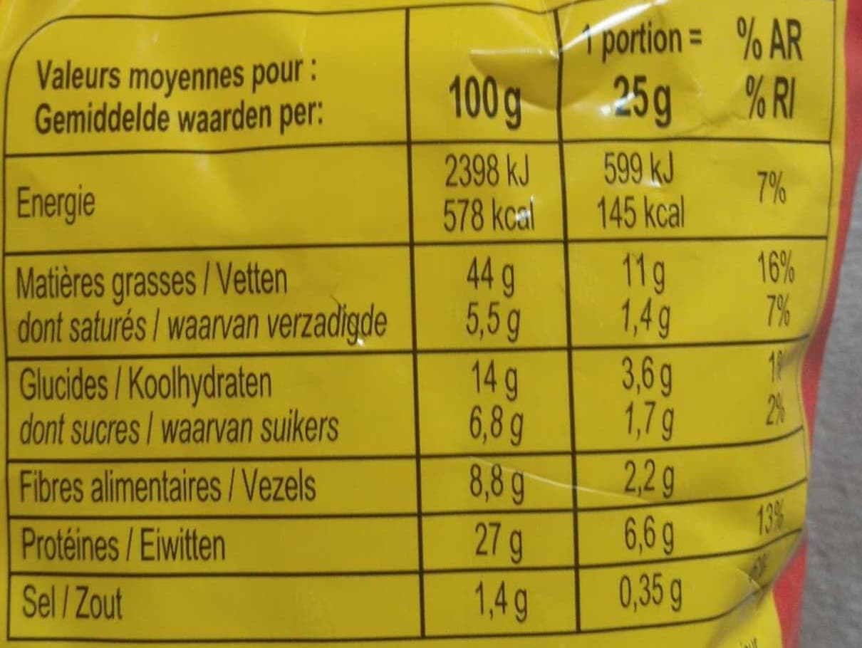 Carrefour Cacahuètes packshot
