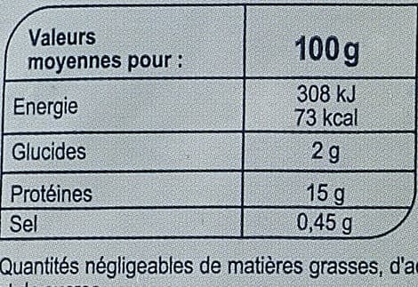 Carrefour Queues de Crevettes crues décortiquées packshot