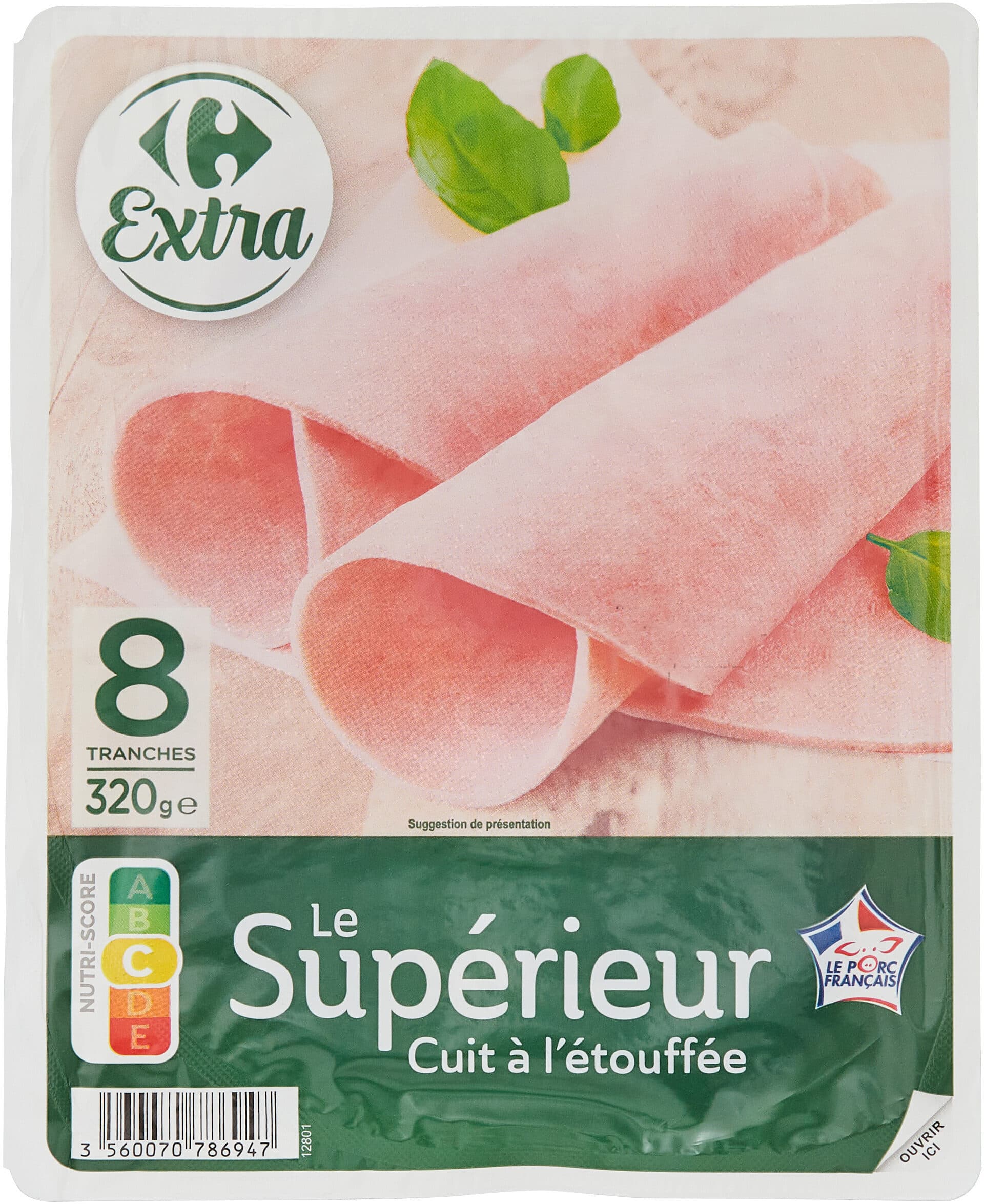 Carrefour Le Supérieur Cuit à l'étouffée packshot