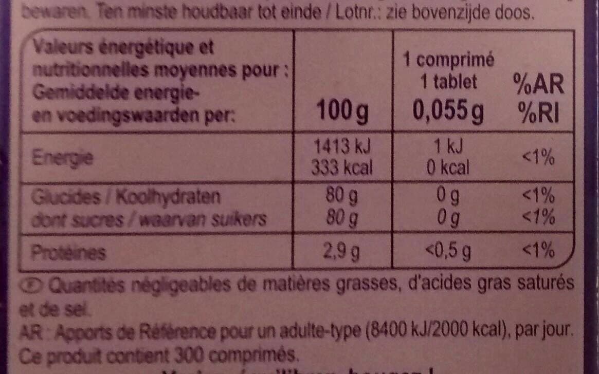 Carrefour Edulcorant de table à base de sucralose packshot