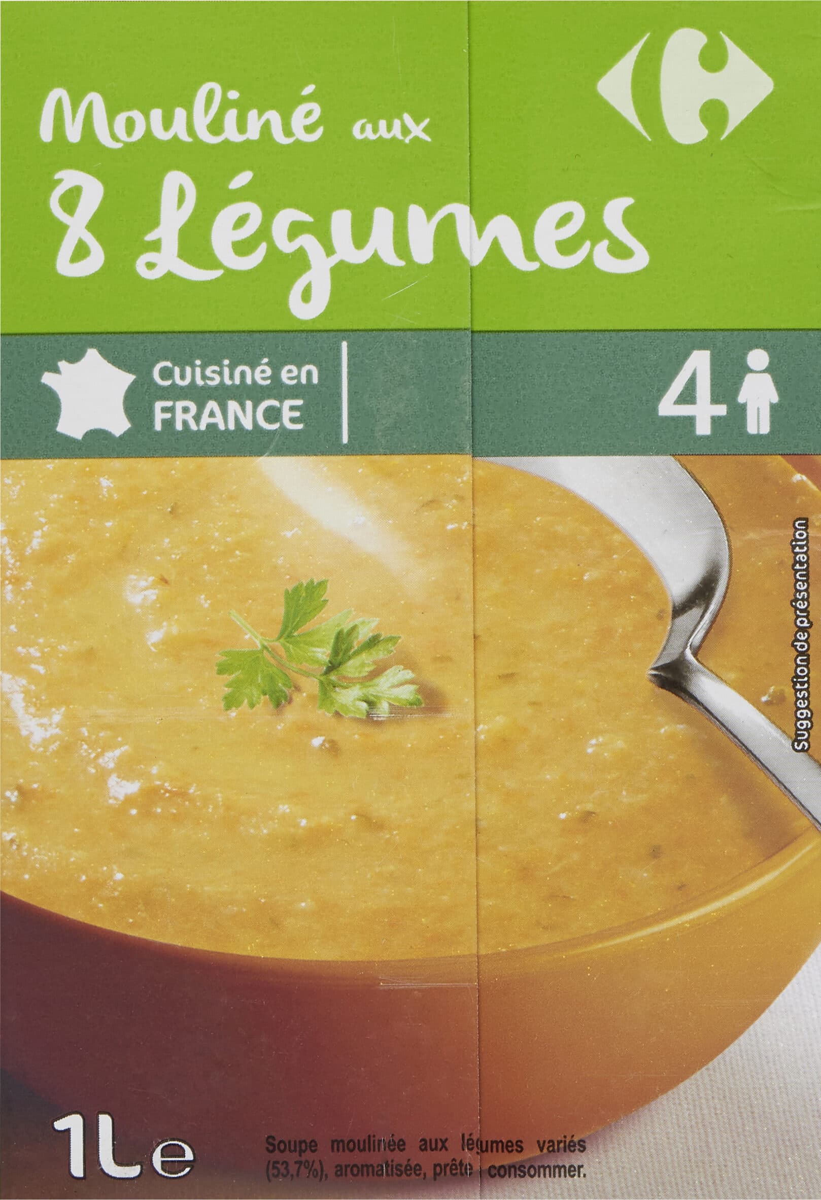 Carrefour Mouliné aux 8 Légumes packshot