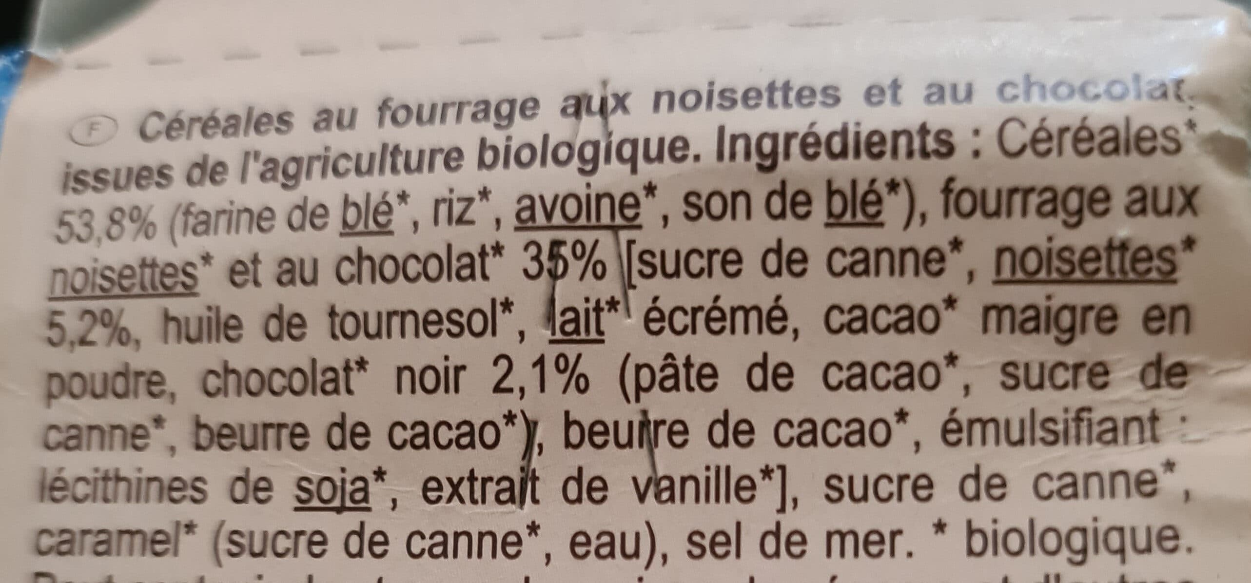 Carrefour BIO Céréales cœur fondant packshot
