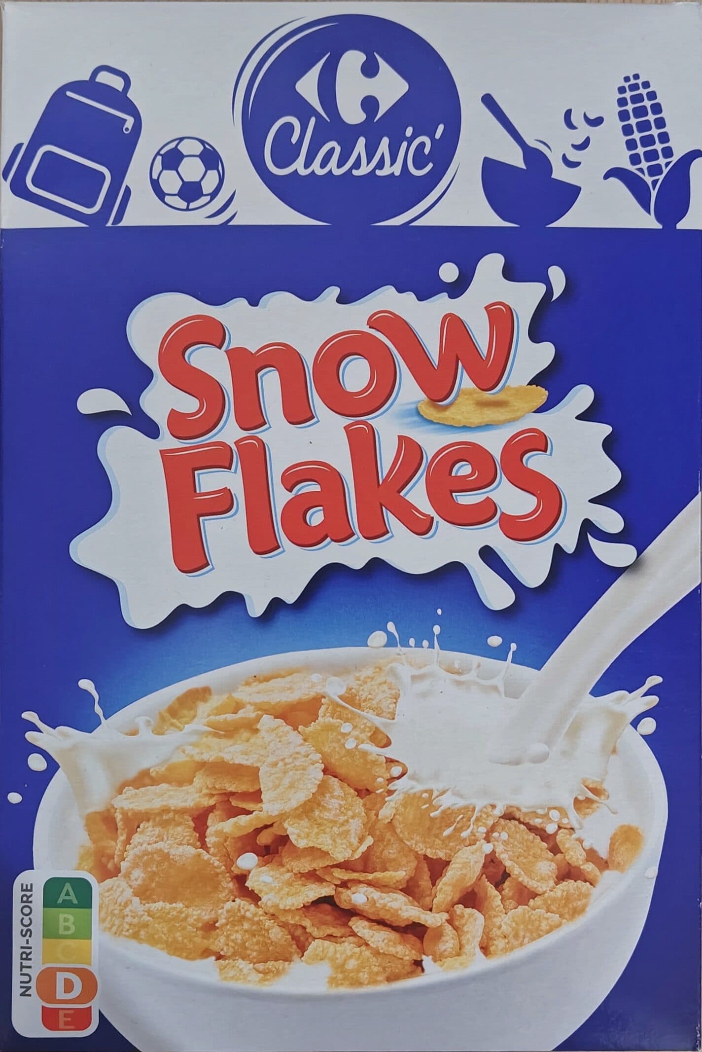 Carrefour Snow flakes packshot