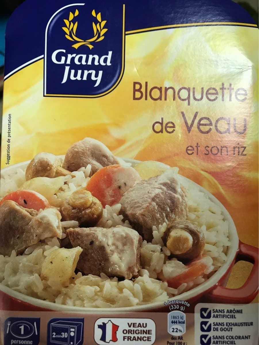 Grand Jury Blanquette de veau packshot