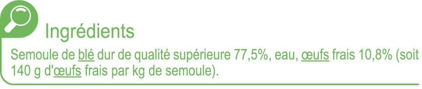Carrefour Tagliatelles packshot