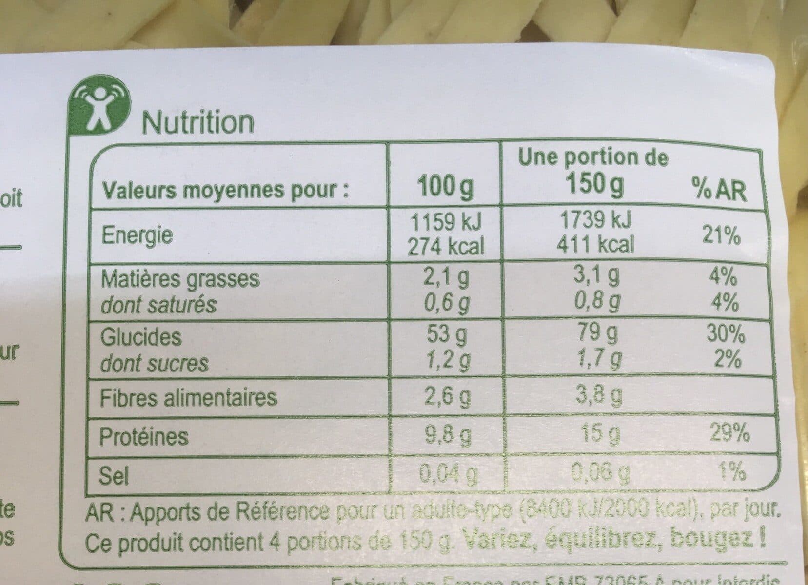 Carrefour Tagliatelles packshot