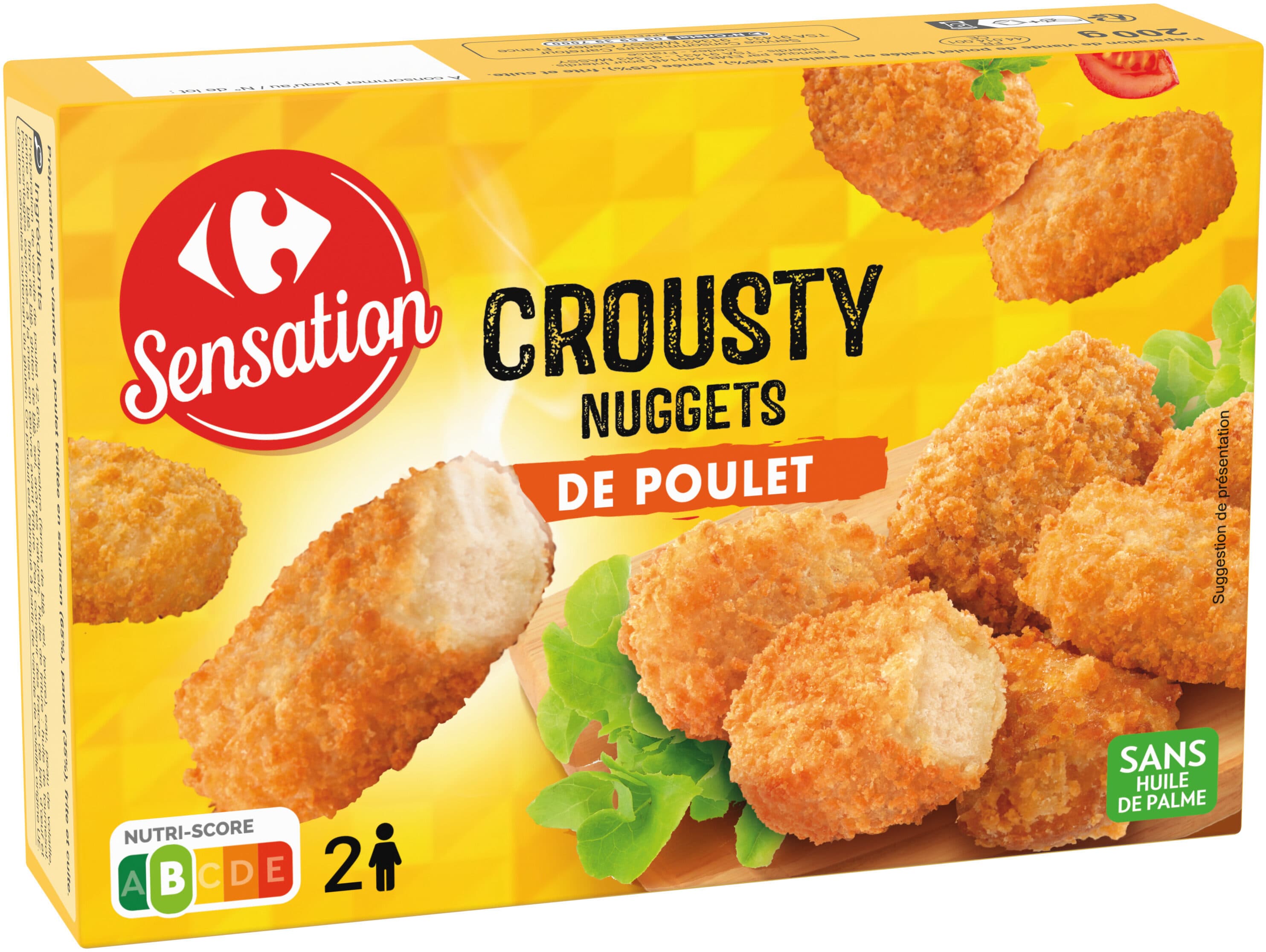 Carrefour Crousty Nuggets de Poulet packshot
