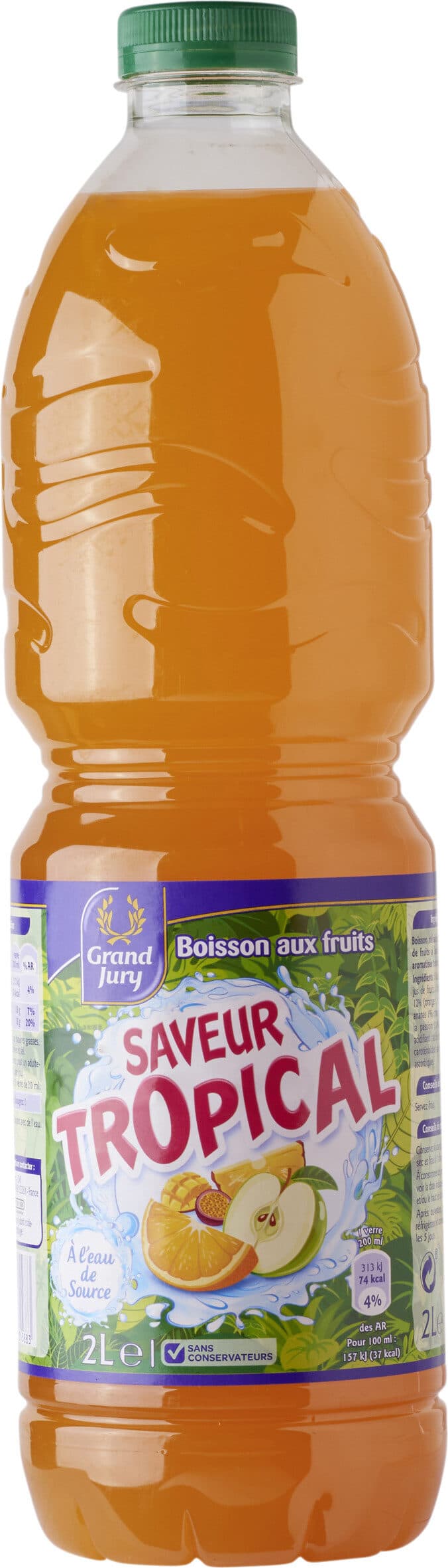 CMI (Carrefour Marchandises Internationales) Boisson aux fruits Saveur Tropical packshot