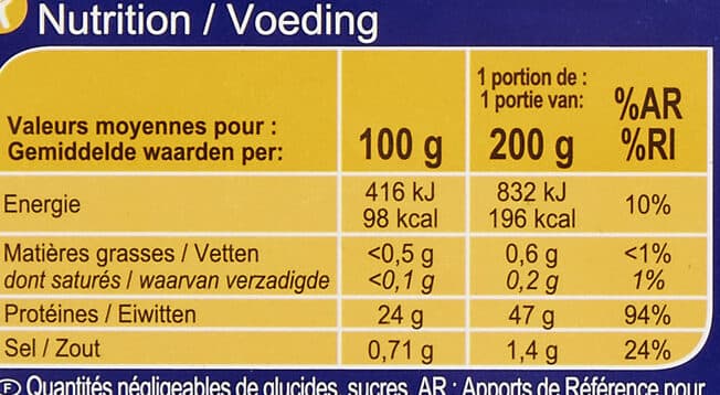 Carrefour Gambas tigrées packshot