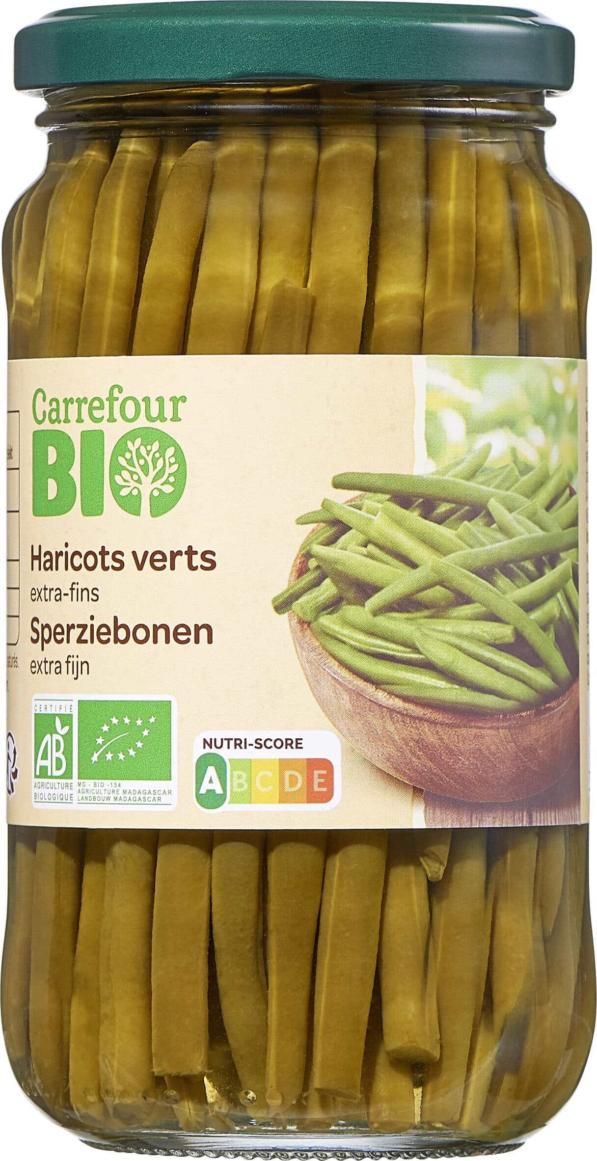 Carrefour BIO Haricots verts packshot