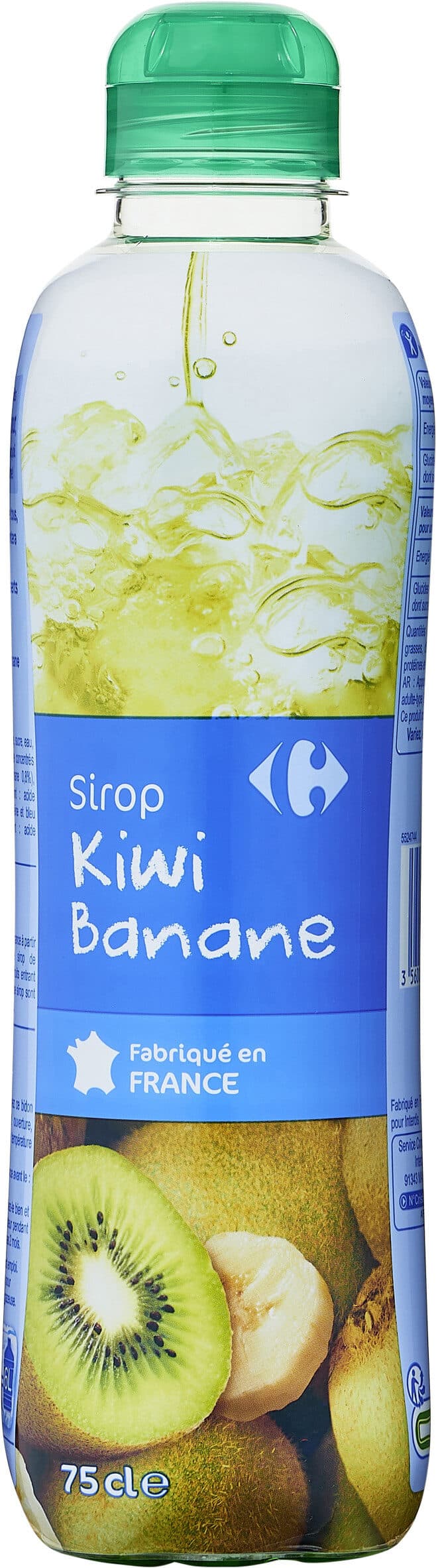 carrefour classic Sirop kiwi - banane packshot