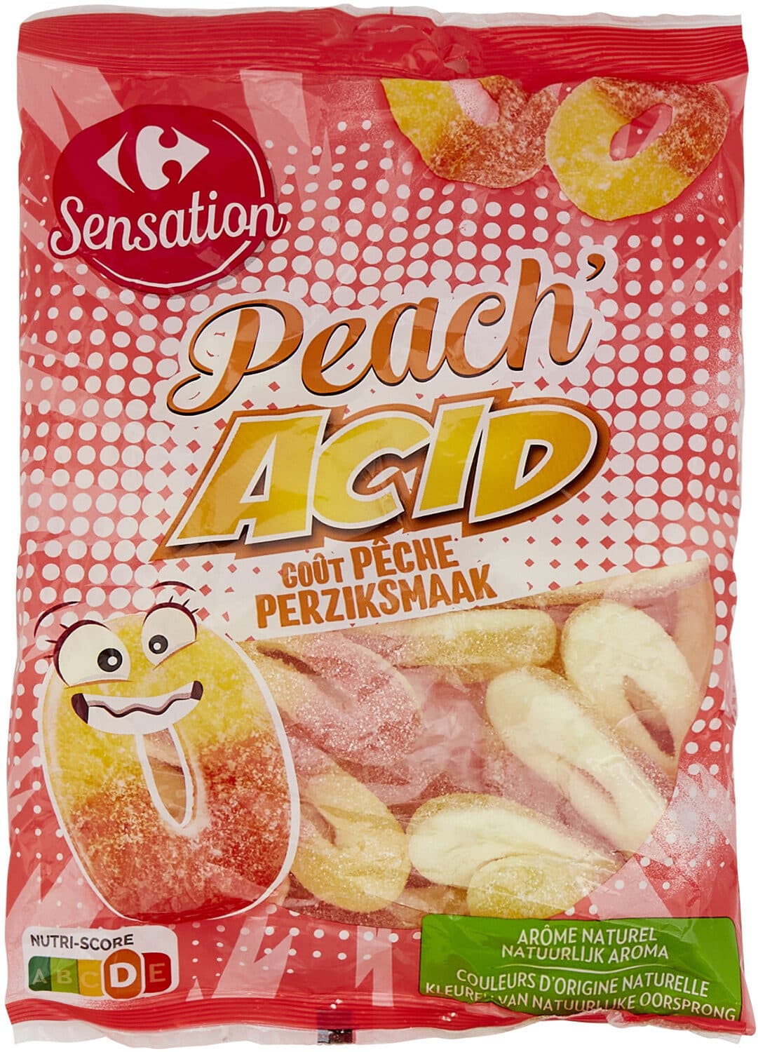 Carrefour Peach' ACID packshot