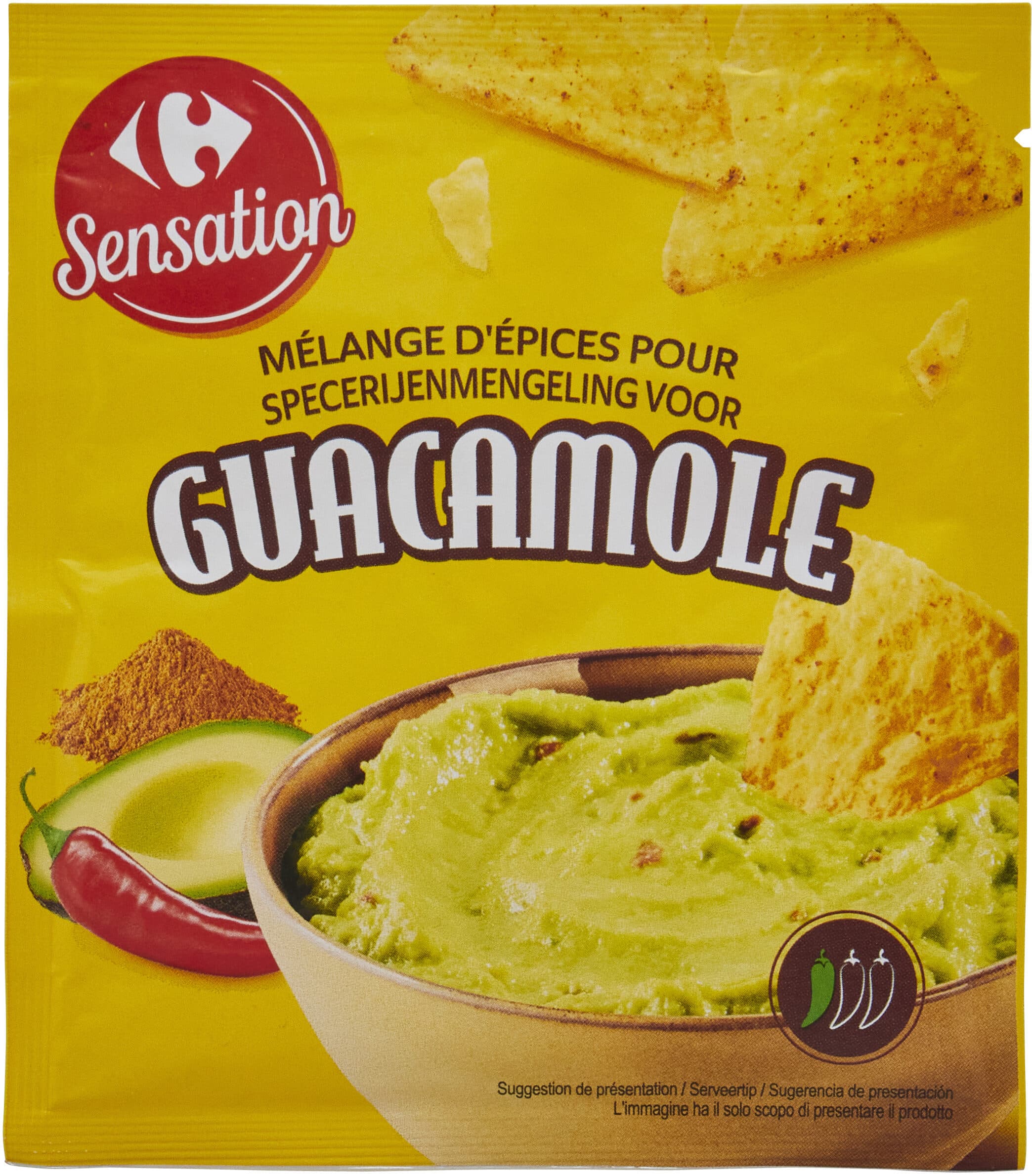 Carrefour Mélange d'épices pour Guacamole packshot
