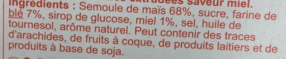 Carrefour Boules de céréales Gout miel packshot
