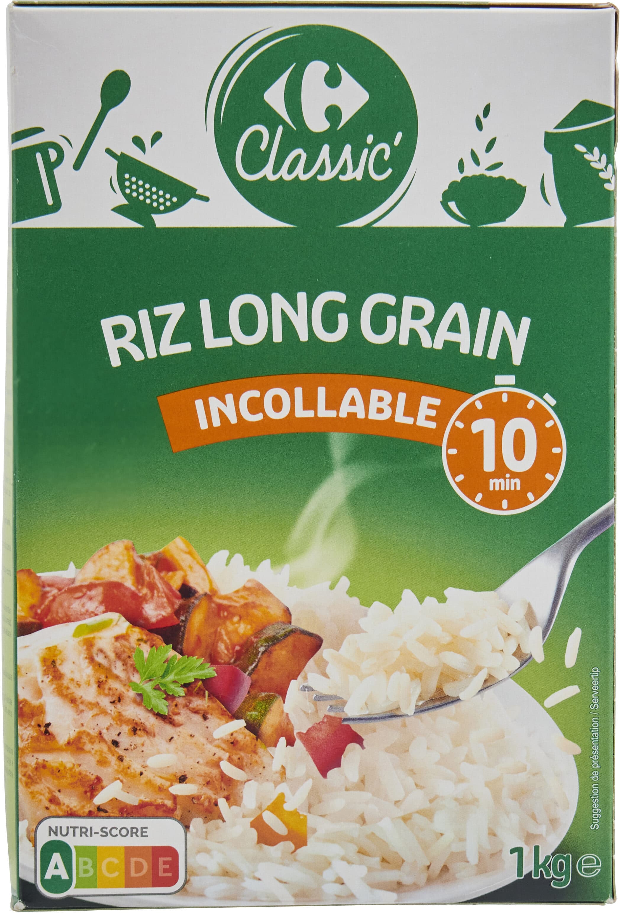Carrefour Riz Long Grain packshot