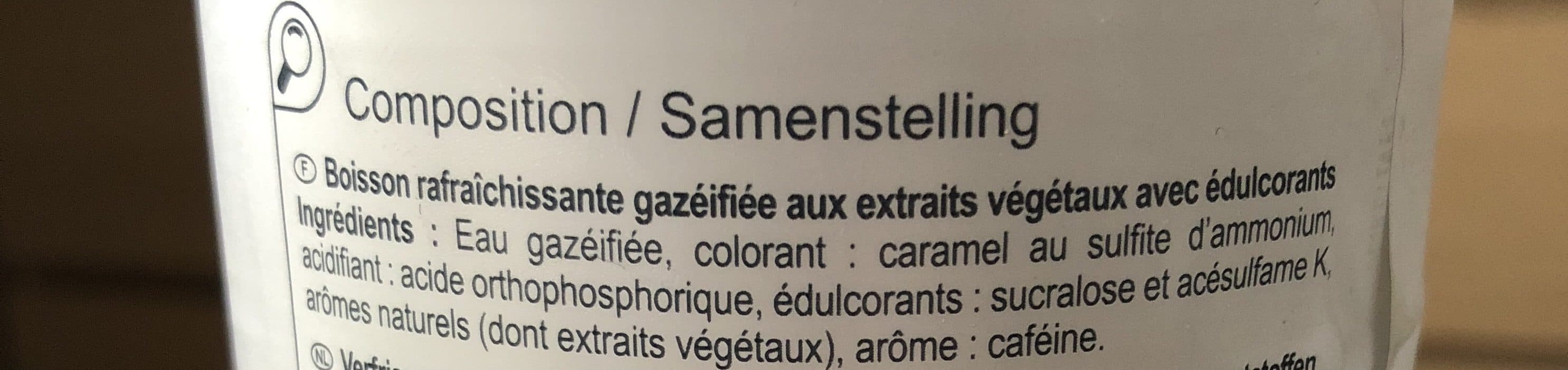 Carrefour Cola Zero packshot