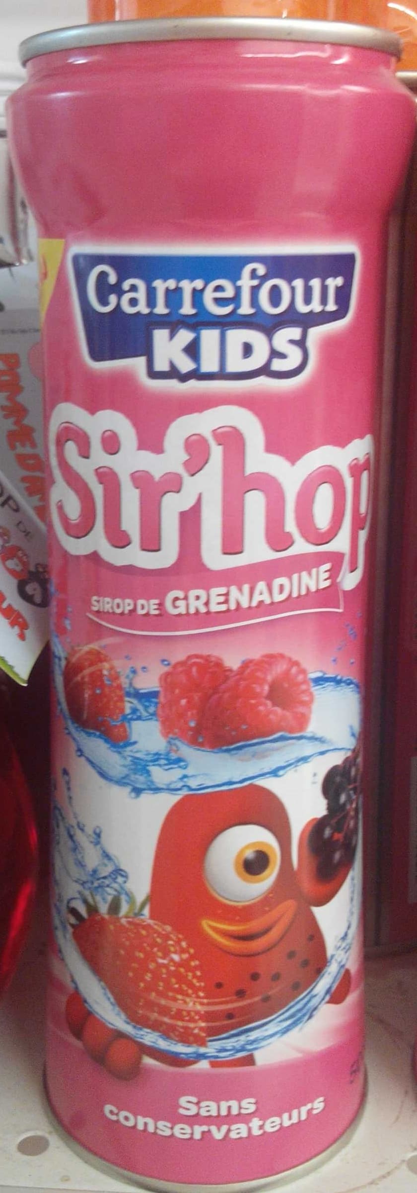Carrefour Kids Sir'hop grenadine packshot