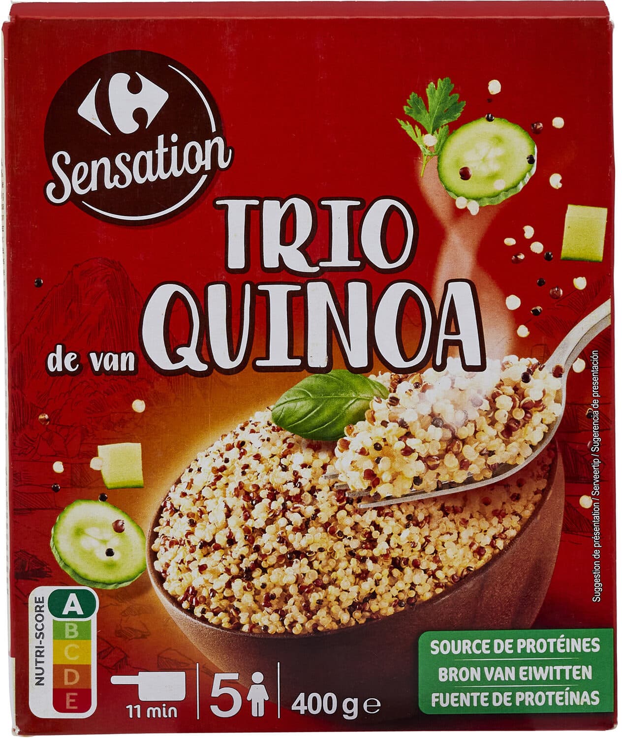 Carrefour Mélange 3 quinoa packshot