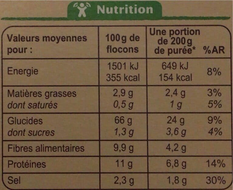 Carrefour BIO Purée Aux Pois Chiches packshot