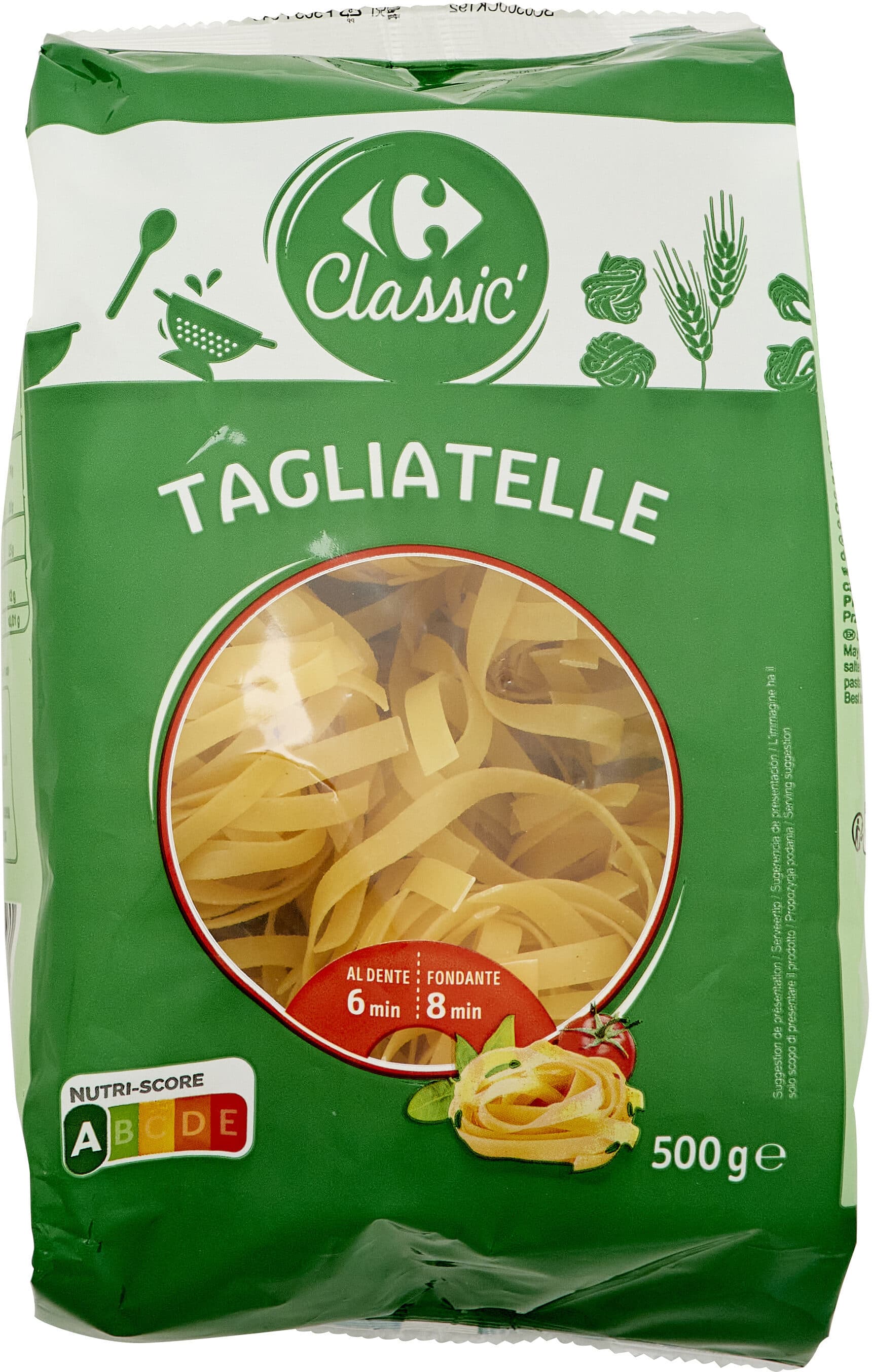 Carrefour Tagliatelle packshot