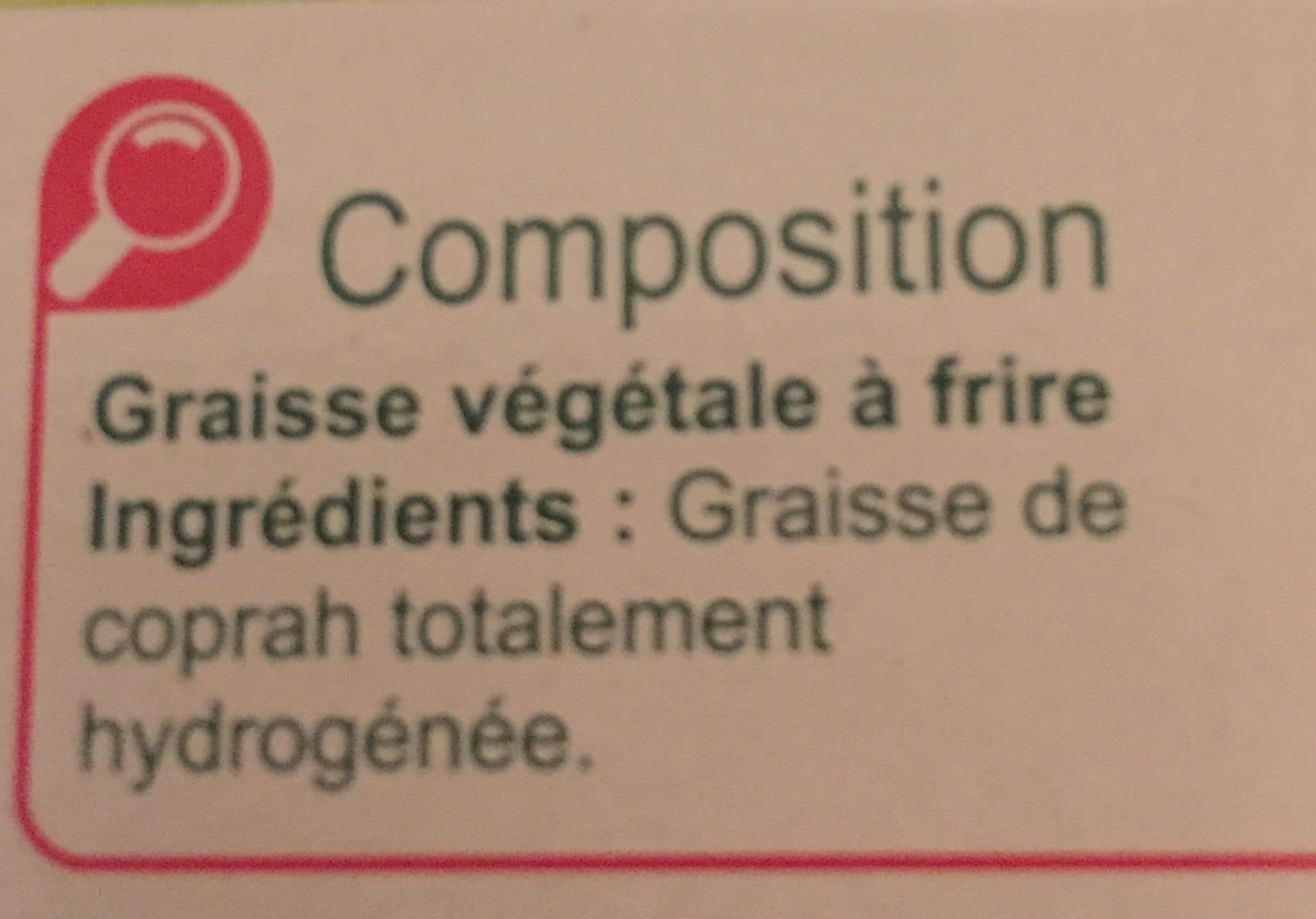 Carrefour Graisse végétale spéciale friture packshot