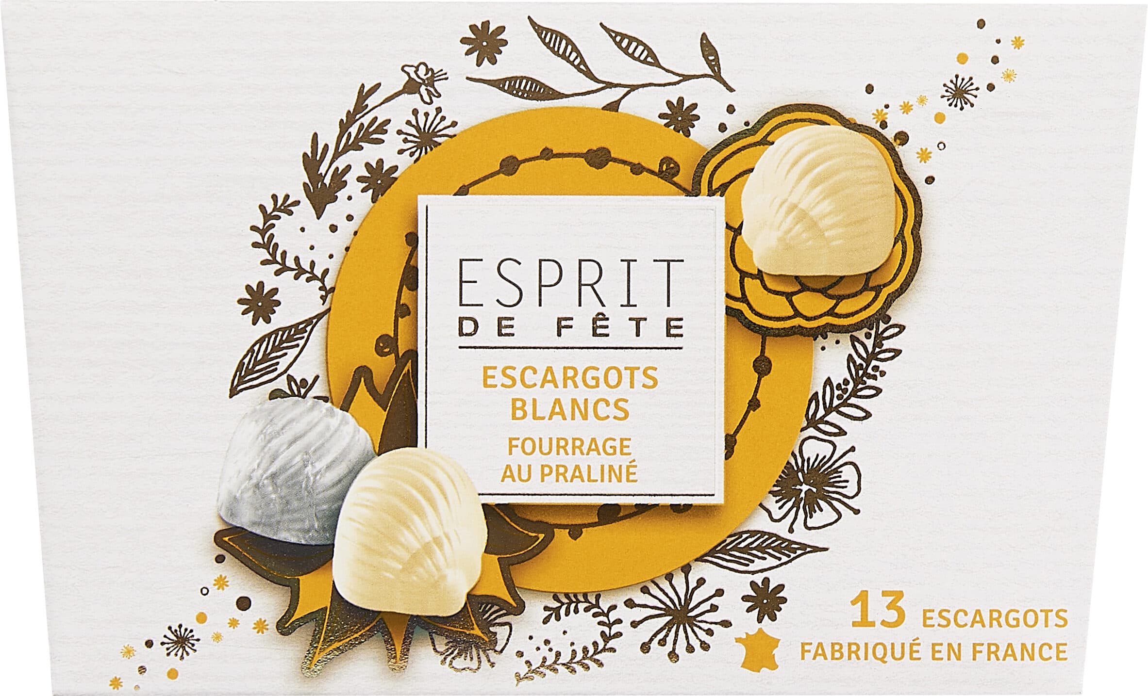 Carrefour Escargots praliné packshot