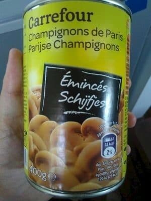 Carrefour Champignons de Paris packshot