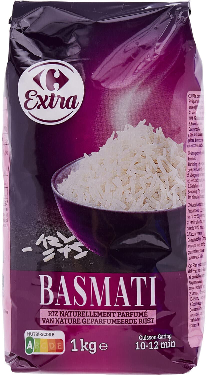 Carrefour Basmati packshot