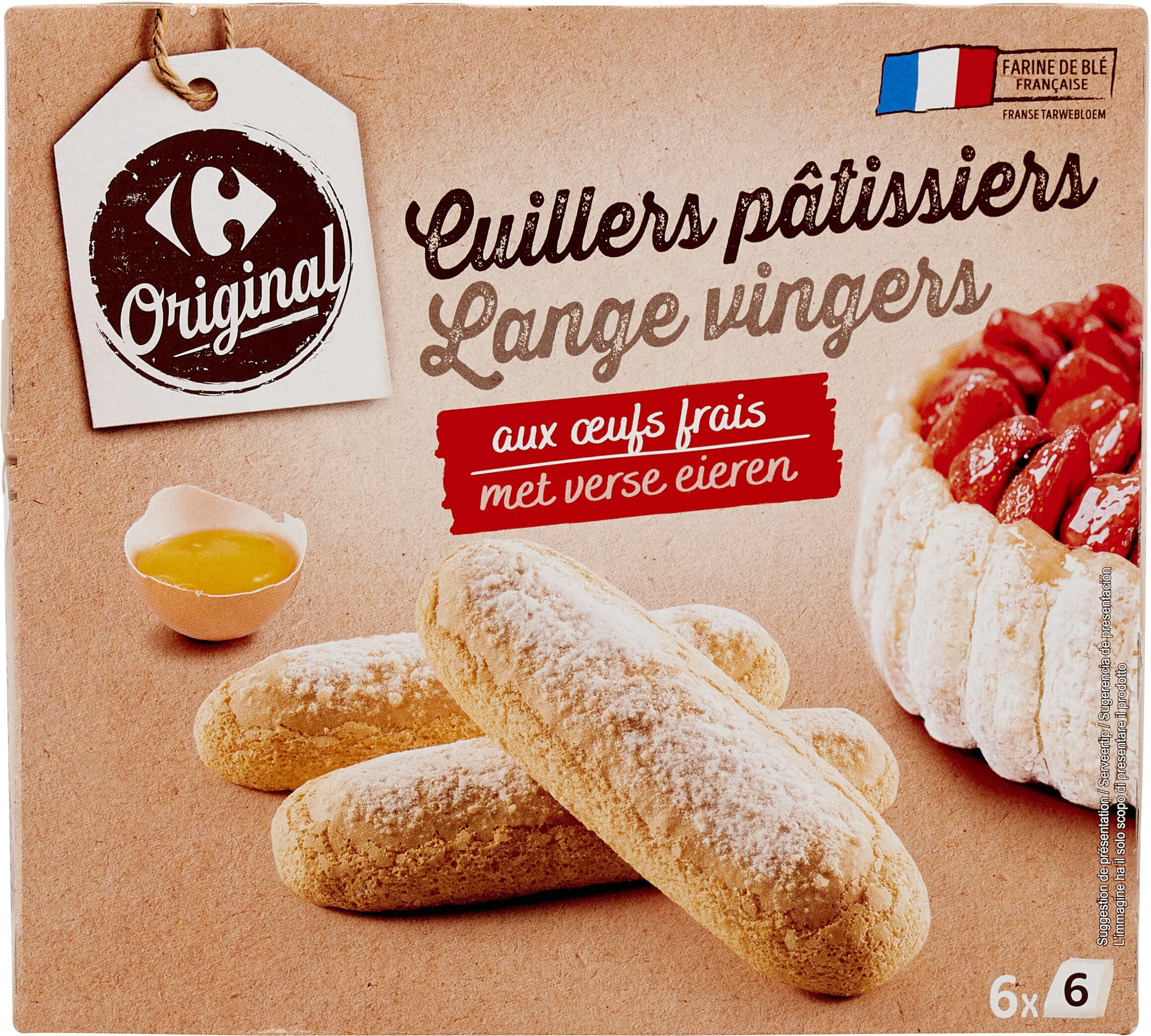Carrefour Cuillers pâtissiers packshot