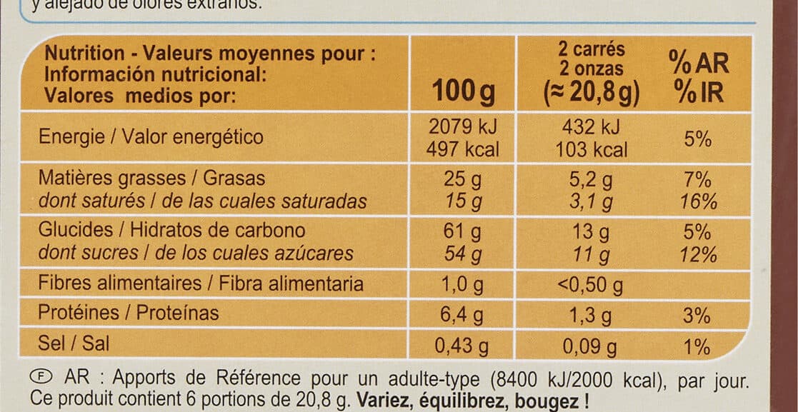 Carrefour Chocolat au lait - Saveur Caramel à la fleur de sel packshot