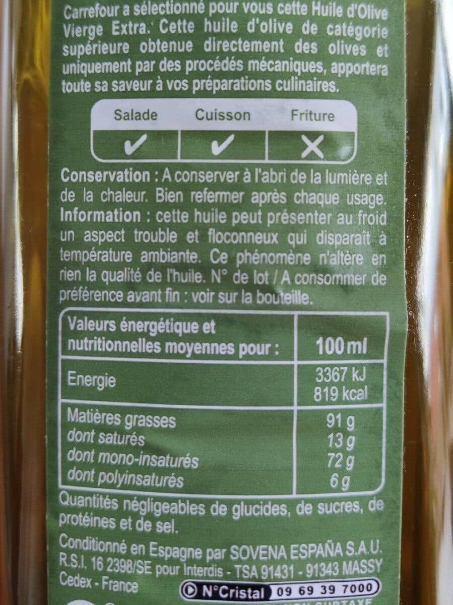 Carrefour Huile d'olive packshot
