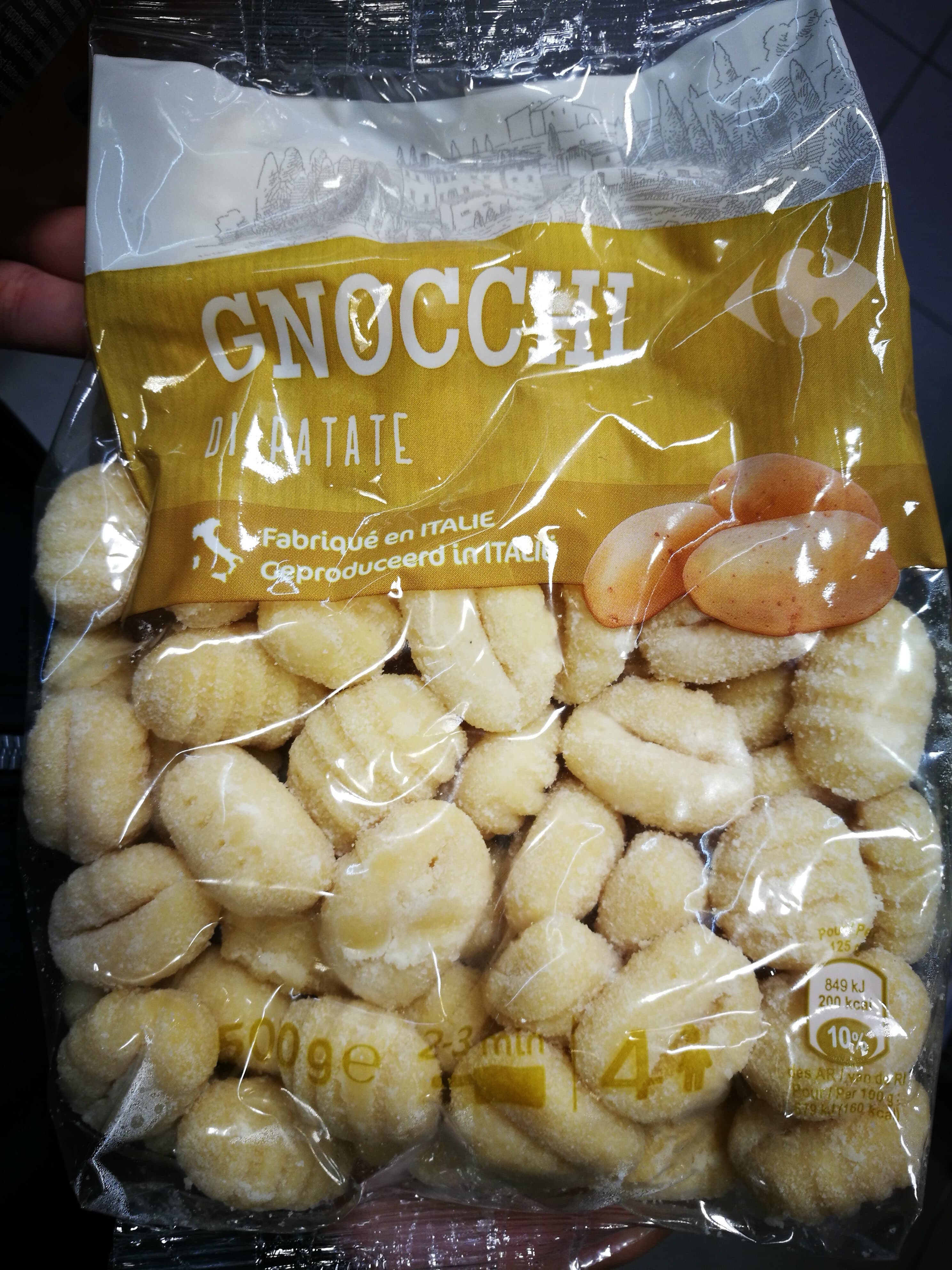 Carrefour Gnocchi Aux pommes de terre packshot