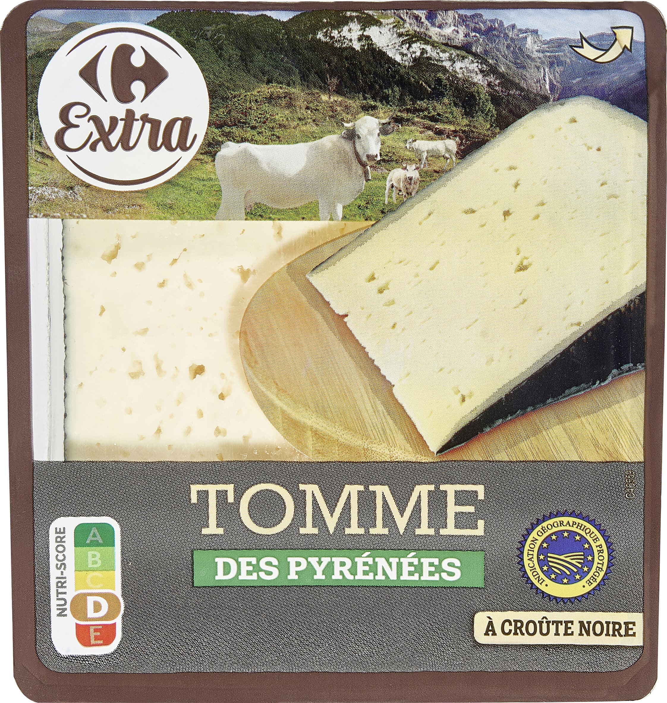 Carrefour Tomme des pyrénées packshot