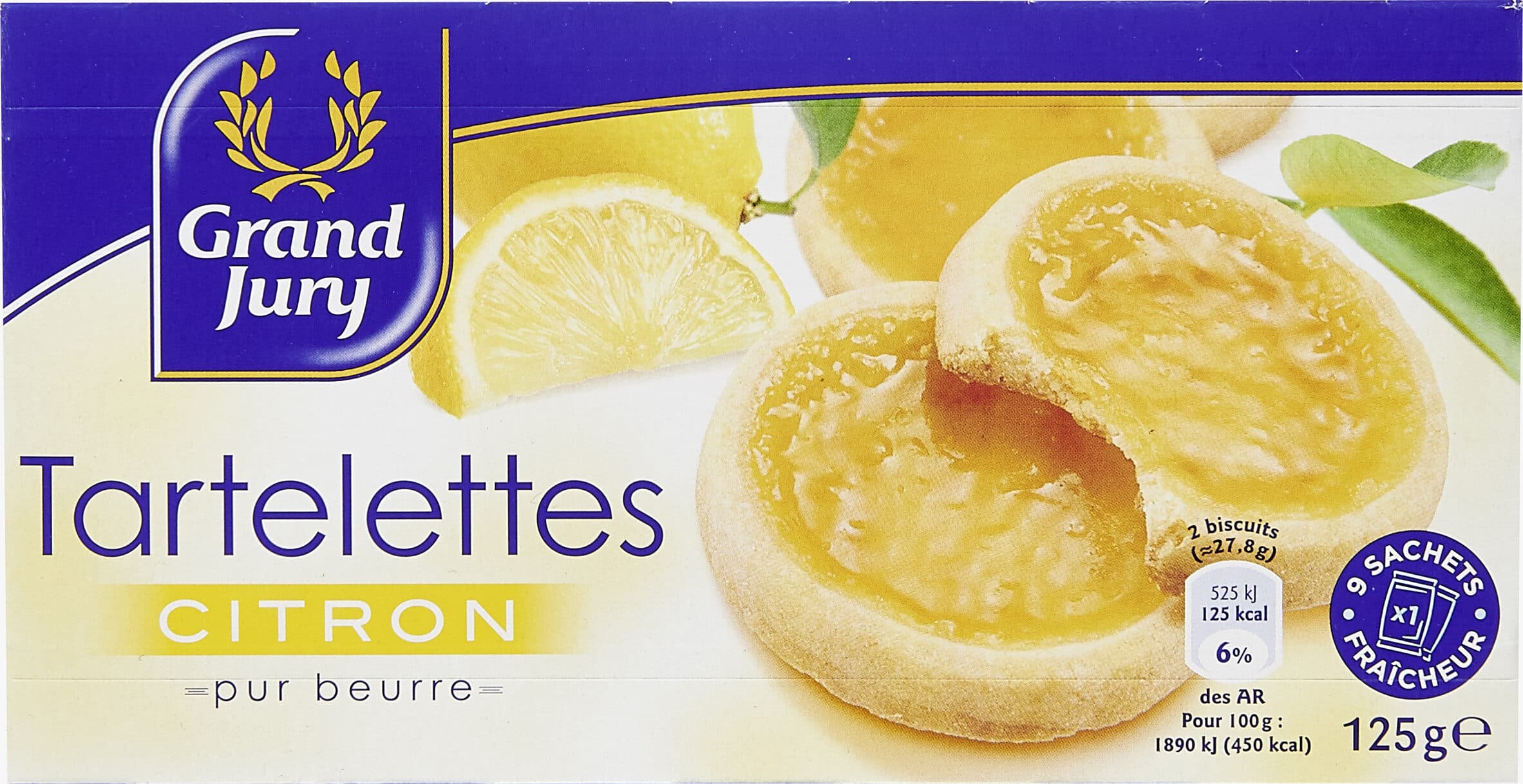 Grand Jury Tartelettes Citron packshot