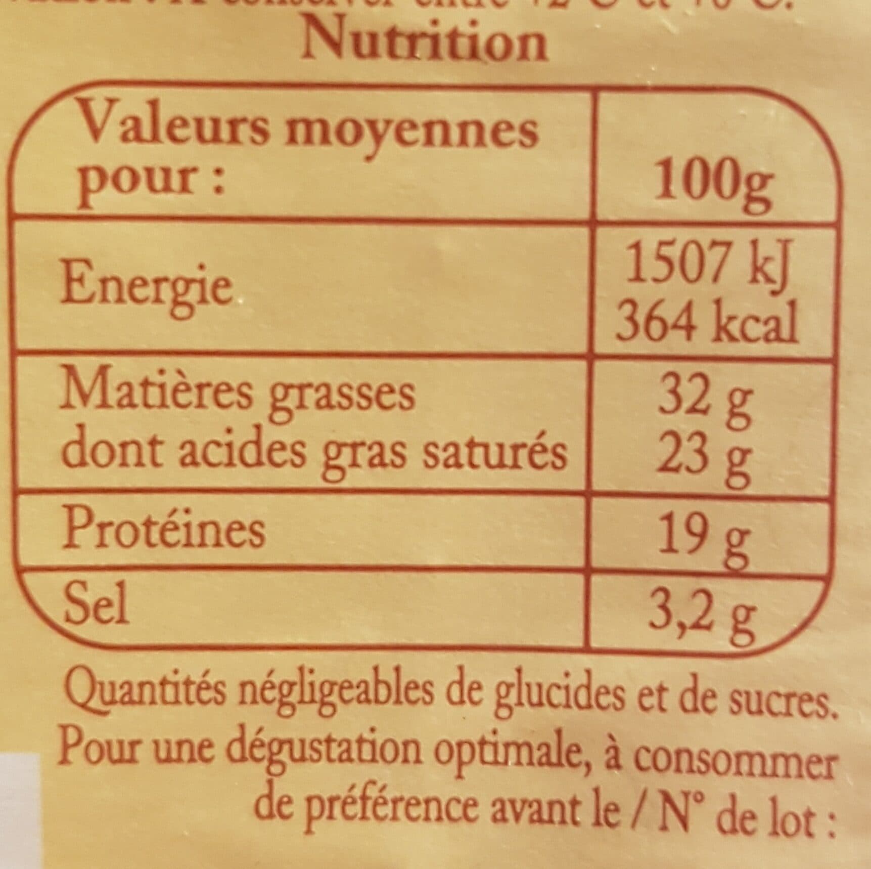 Carrefour Roquefort lait cru de brebis packshot