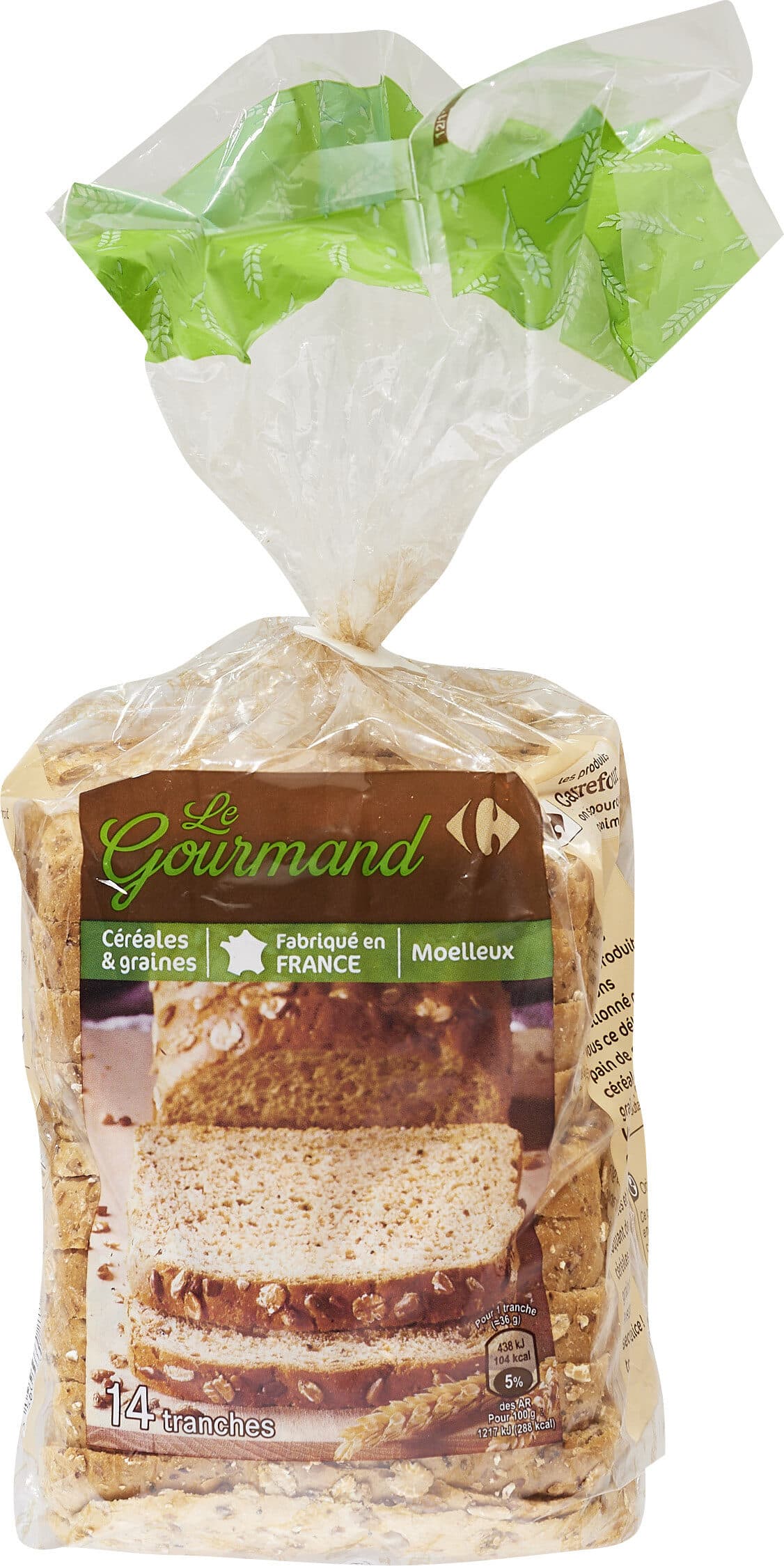 Carrefour Le Gourmand Céréales et Graines packshot